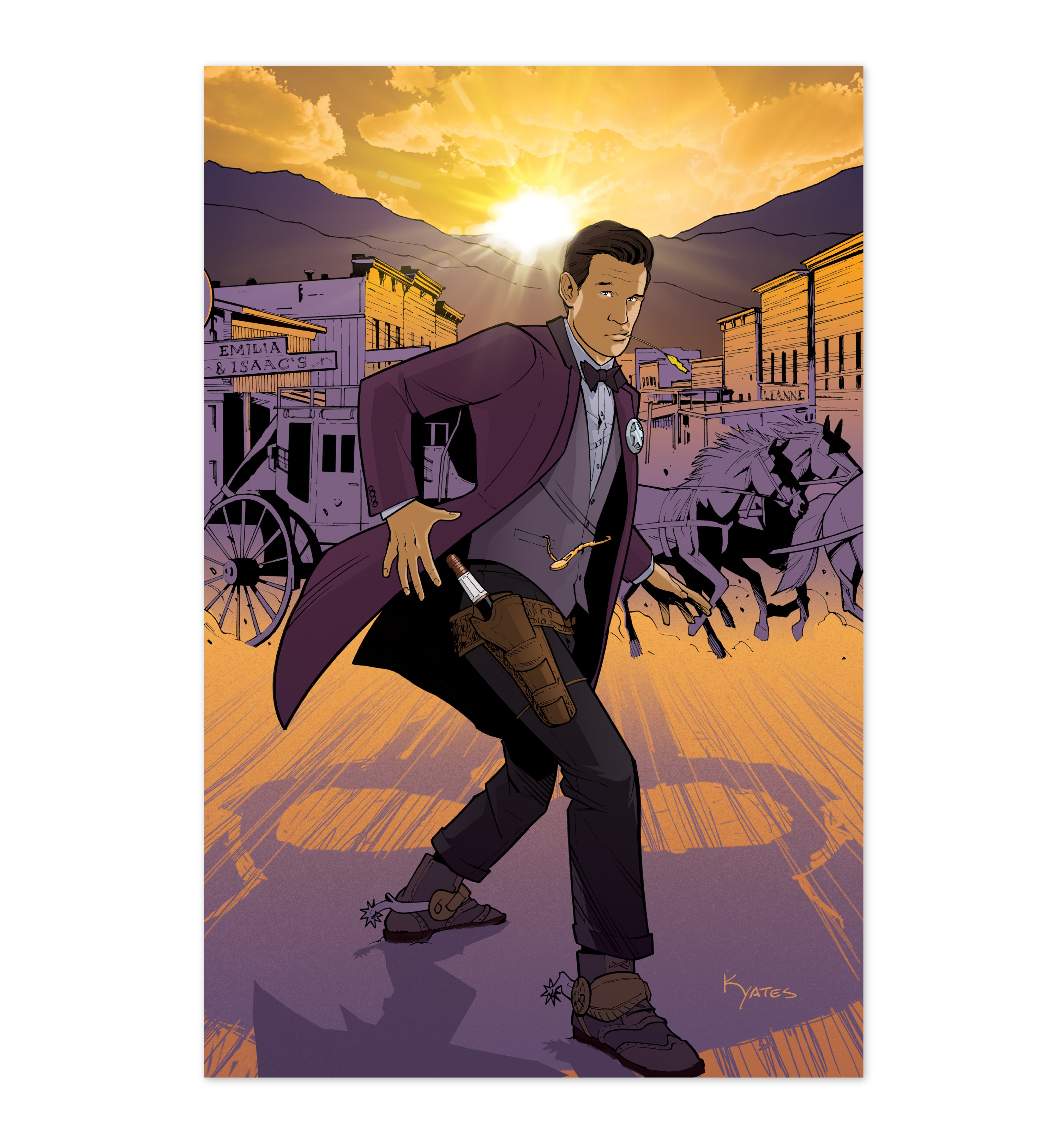 11th Doctor - Wild West – KellyYatesArt