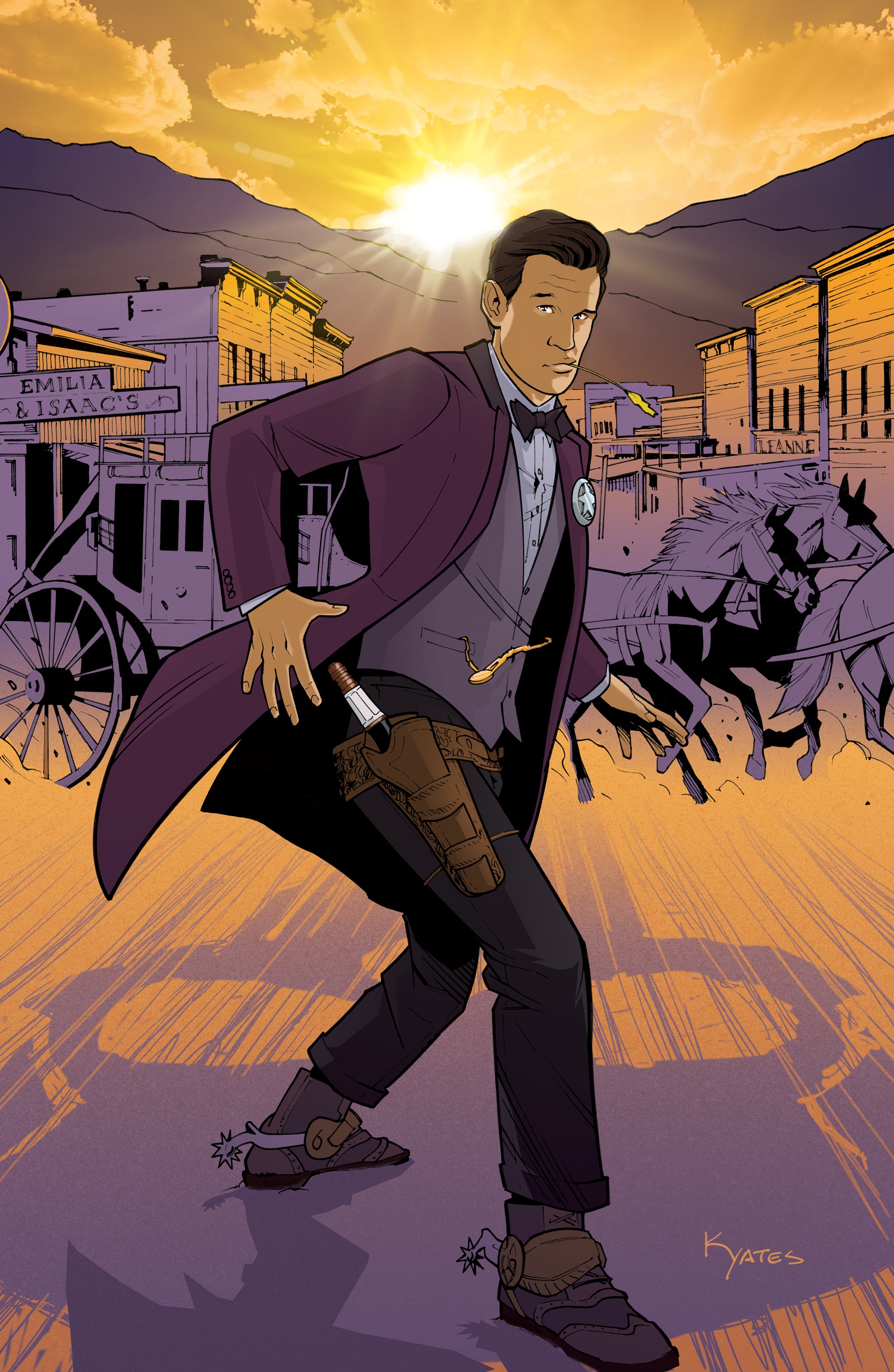11th Doctor - Wild West – KellyYatesArt