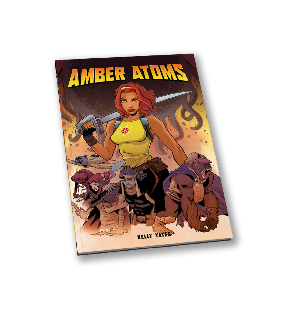 Amber Atom: Blast Off Comic Book (Print)