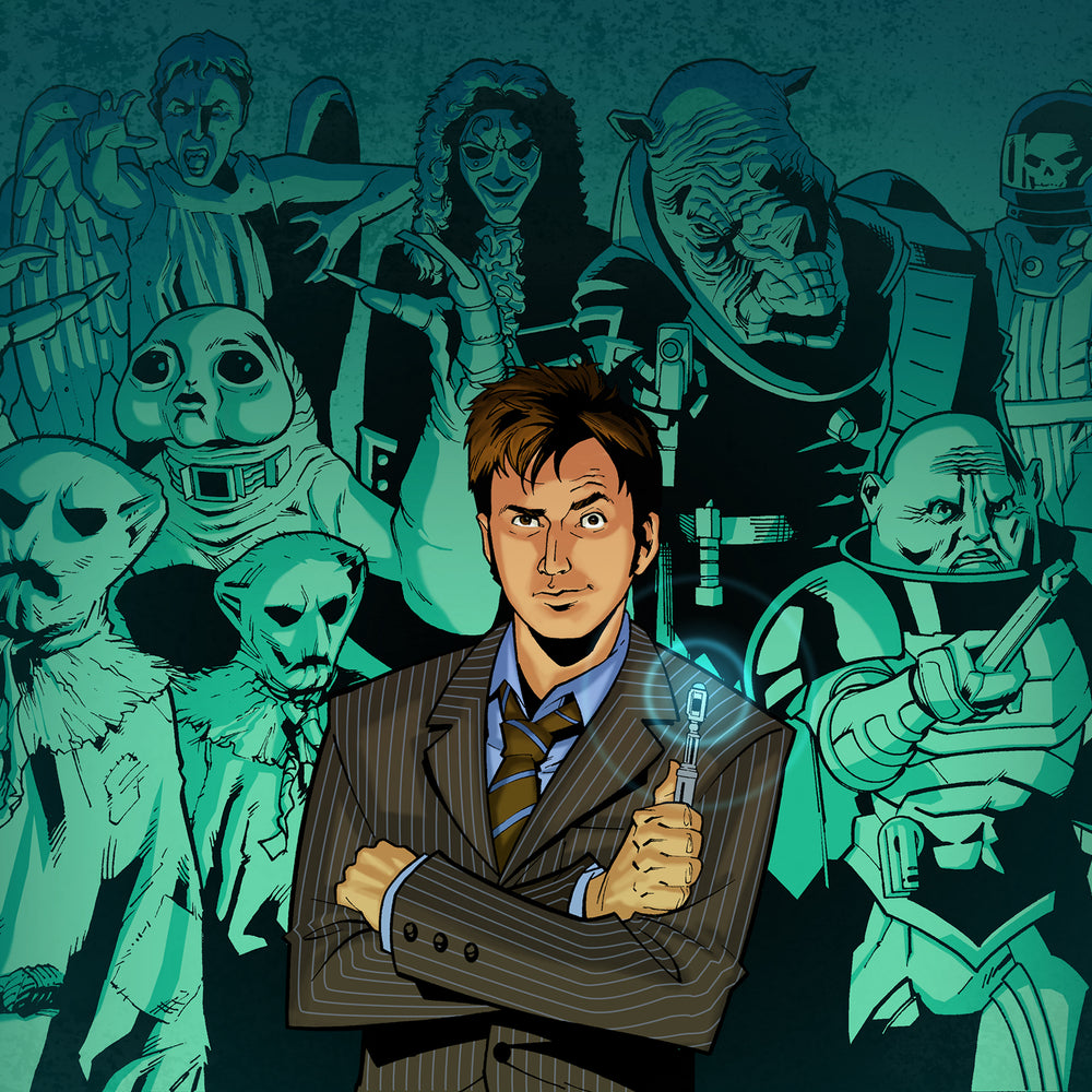 
                  
                    10th Doctor & Villains
                  
                