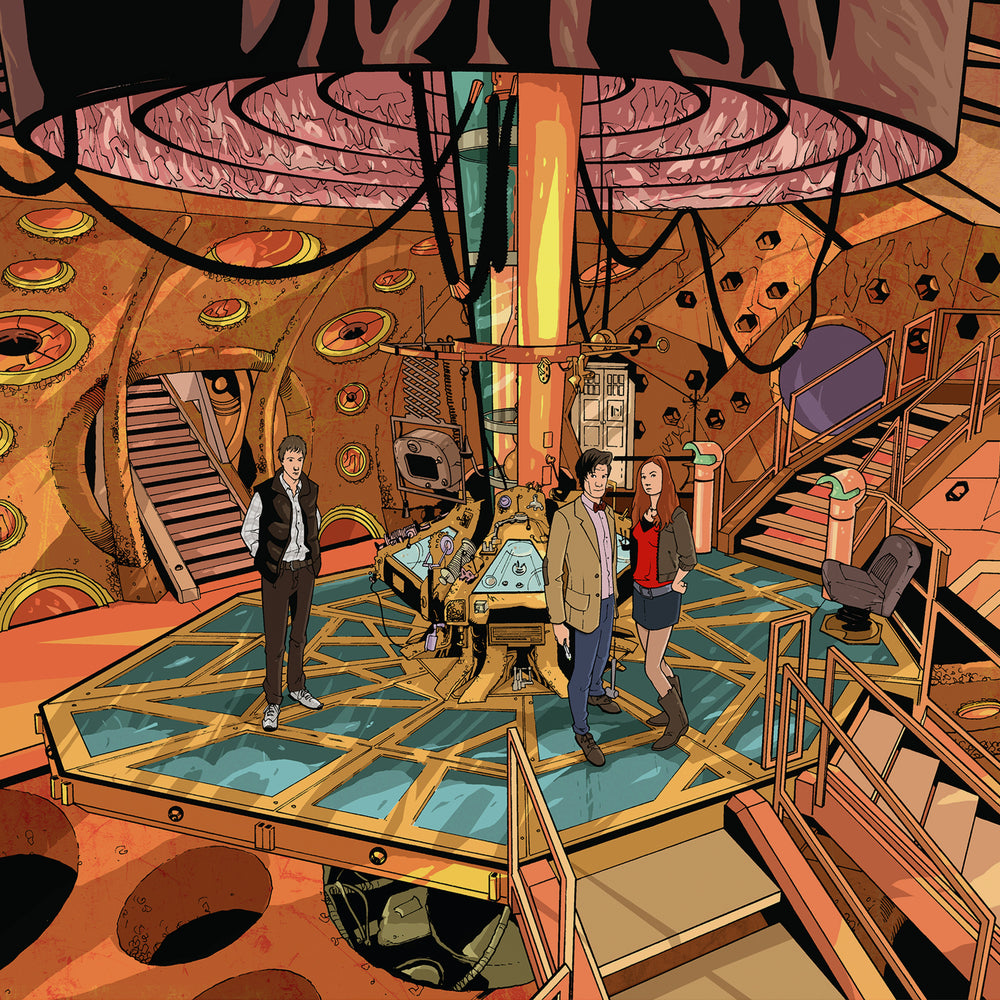 Tardis Collage Doctor Who 11th Doctor Tardis Interior ArtStation 12th Doctor TARDIS